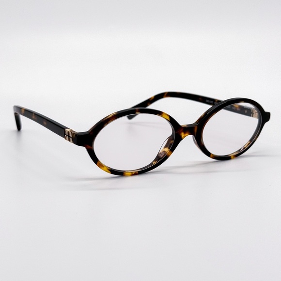 NEW MU04ZS VAU08N WOMEN ROUND EYEGLASSES MIU MIU MU04ZSF VAU08N NEW SMU 04Z - Picture 7 of 12